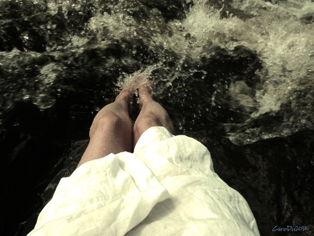 Samedi dernier, dans l'eau de la rivière L'Assomption