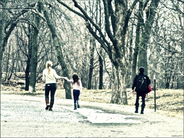 LE PREMIER VENT CHAUD - Hier, sur le mont Royal (Montréal)