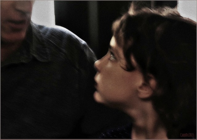 RACONTE-MOI LE BONHEUR Dans  l'autobus 95, avant-hier dimanche, Rosemont Petite-Patrie, Montréal