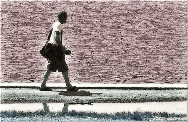 MARCHEUR DE JUILLET - Montréal